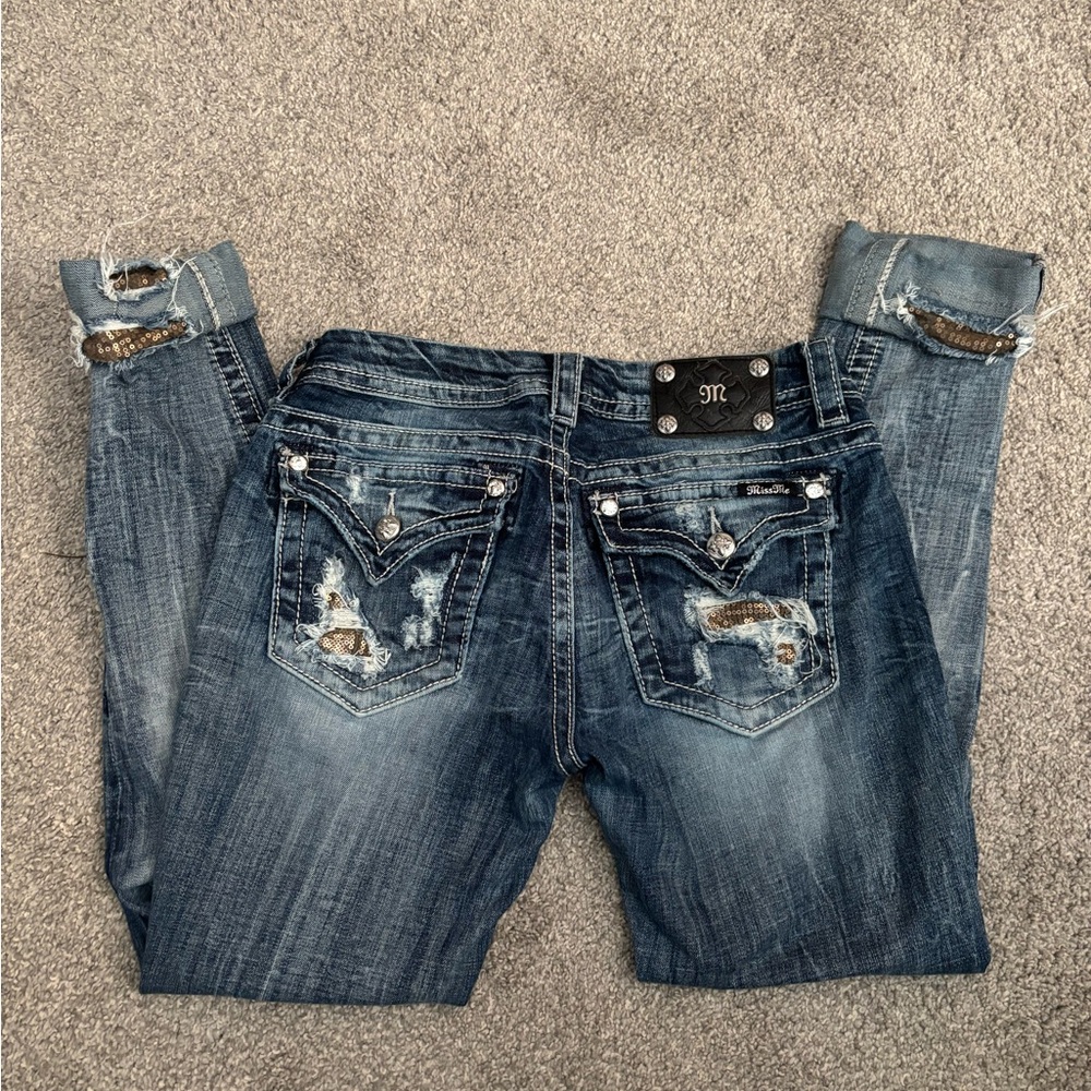 Miss Me Distressed Skinny Jeans